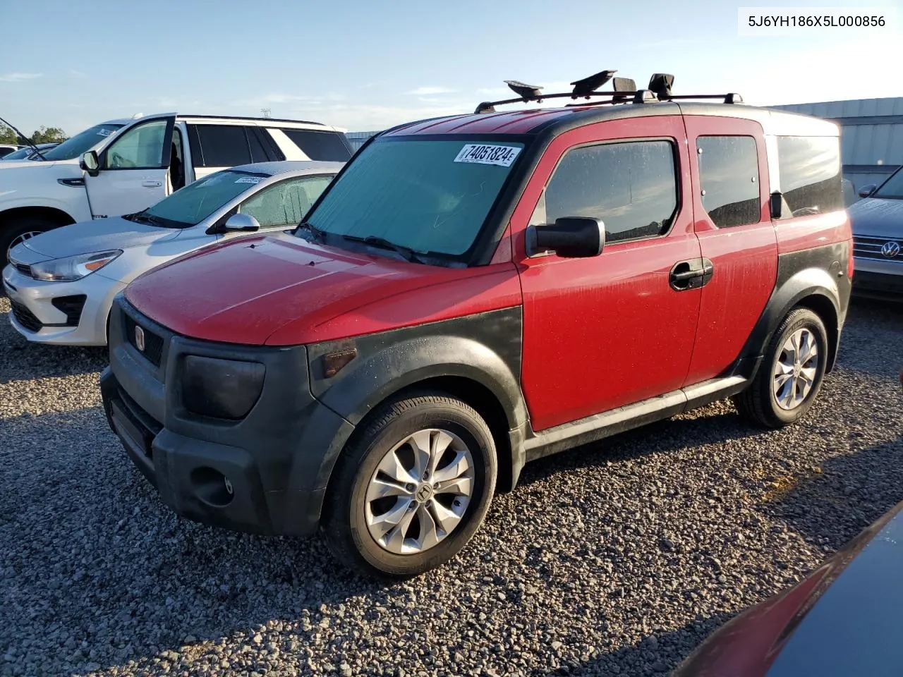 2005 Honda Element Ex VIN: 5J6YH186X5L000856 Lot: 74051824