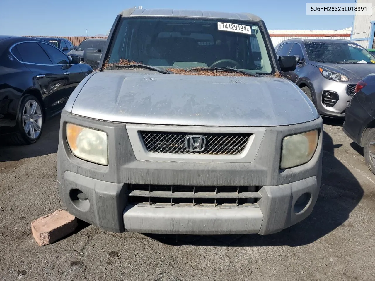 2005 Honda Element Lx VIN: 5J6YH28325L018991 Lot: 74129194