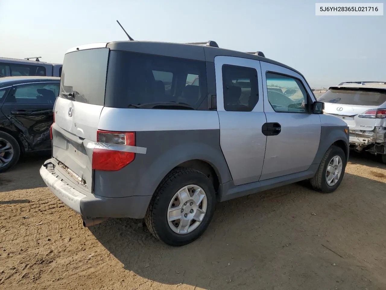 2005 Honda Element Lx VIN: 5J6YH28365L021716 Lot: 74522054