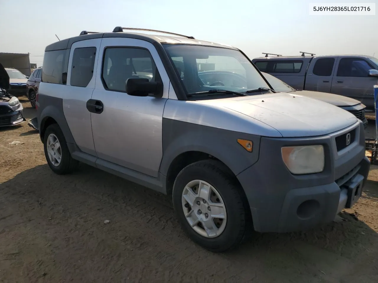 2005 Honda Element Lx VIN: 5J6YH28365L021716 Lot: 74522054