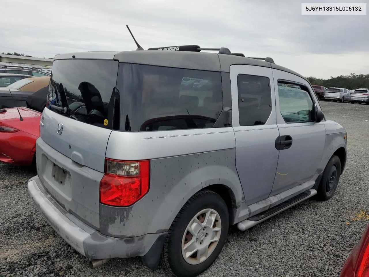 2005 Honda Element Lx VIN: 5J6YH18315L006132 Lot: 74857254