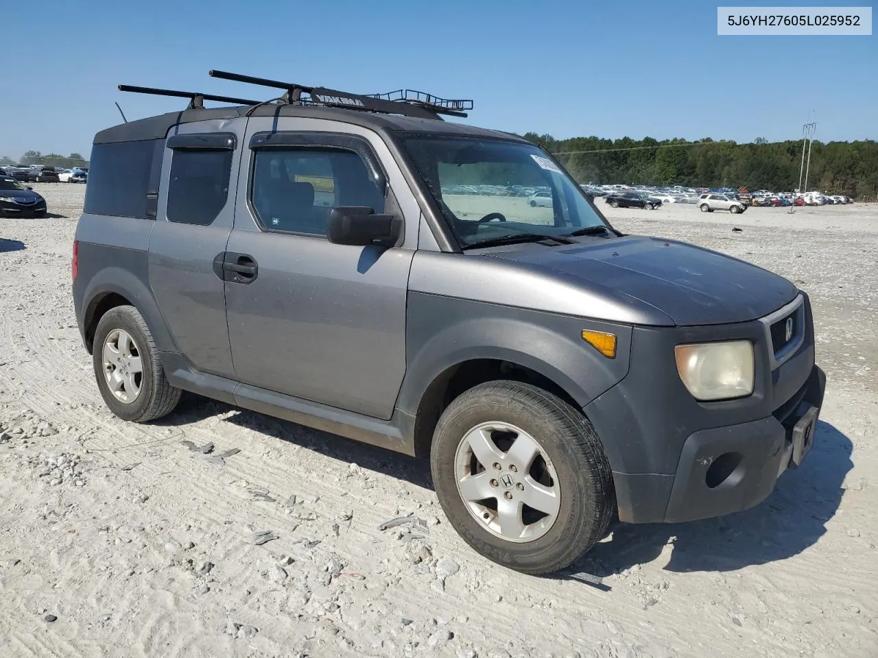 2005 Honda Element Ex VIN: 5J6YH27605L025952 Lot: 75702074