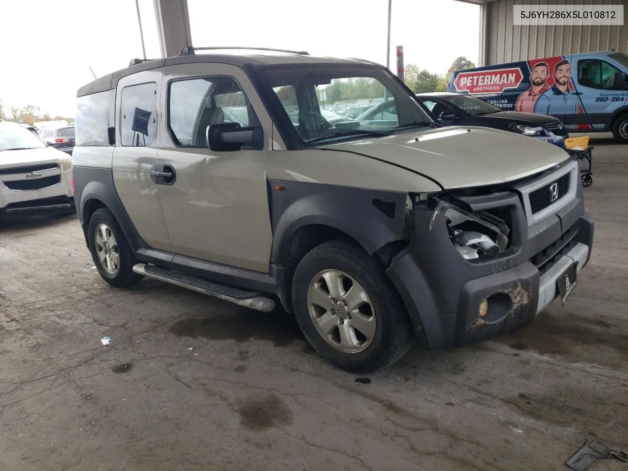 2005 Honda Element Ex VIN: 5J6YH286X5L010812 Lot: 75858094