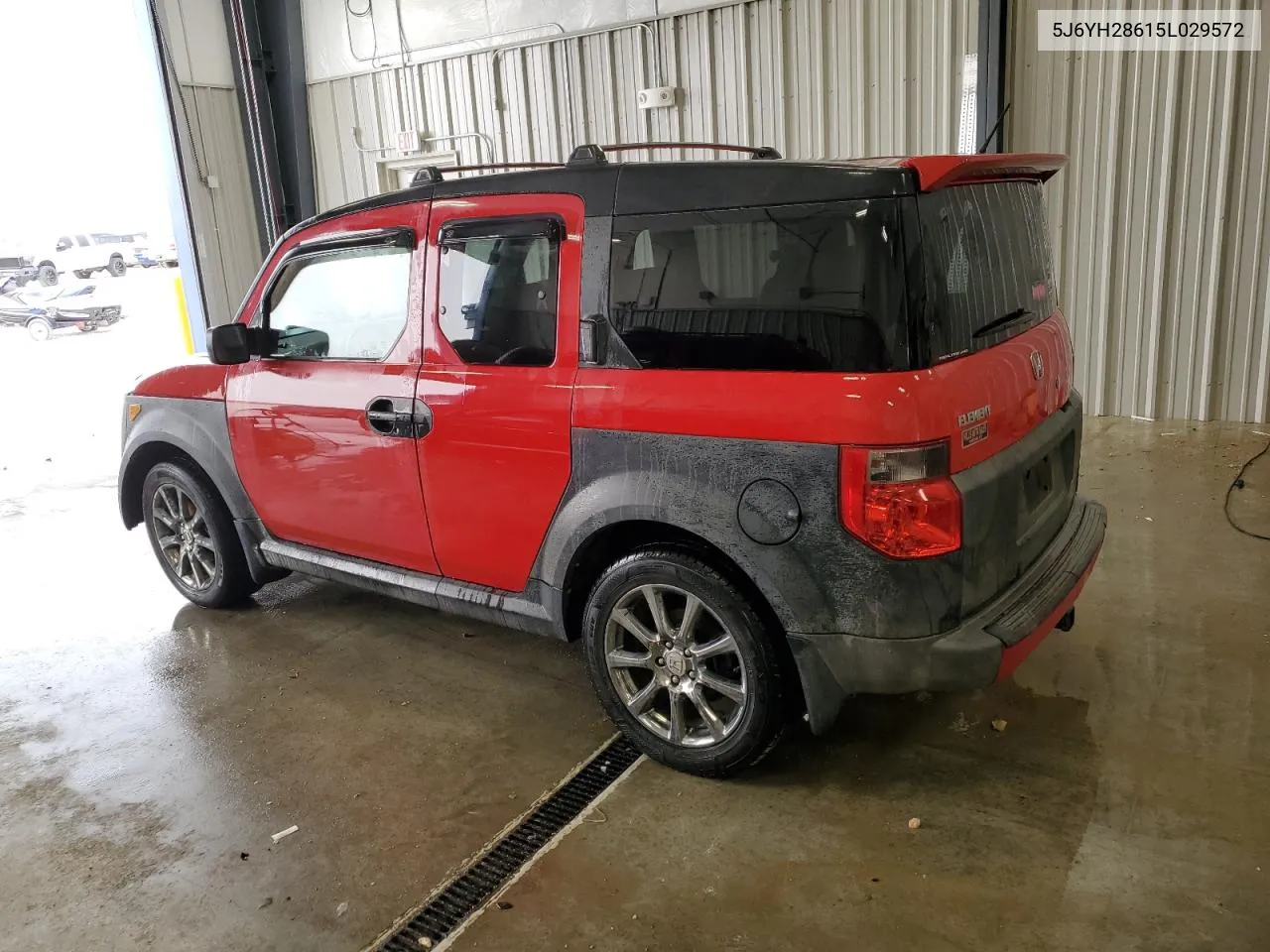 2005 Honda Element Ex VIN: 5J6YH28615L029572 Lot: 75929254