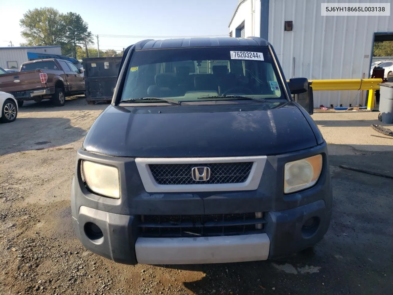 2005 Honda Element Ex VIN: 5J6YH18665L003138 Lot: 76203244