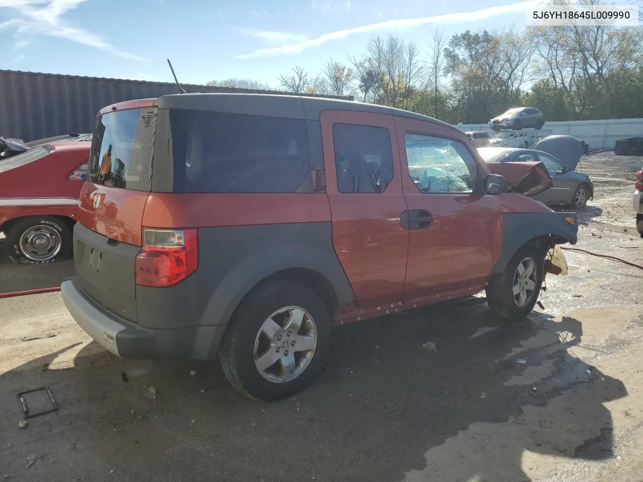 2005 Honda Element Ex VIN: 5J6YH18645L009990 Lot: 76418744