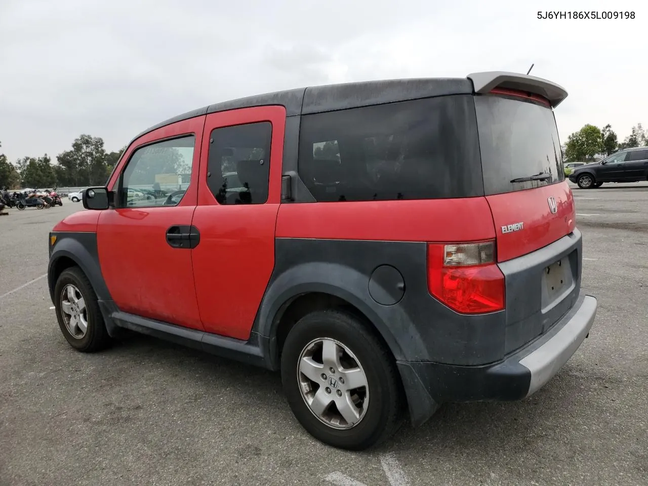 2005 Honda Element Ex VIN: 5J6YH186X5L009198 Lot: 76627494