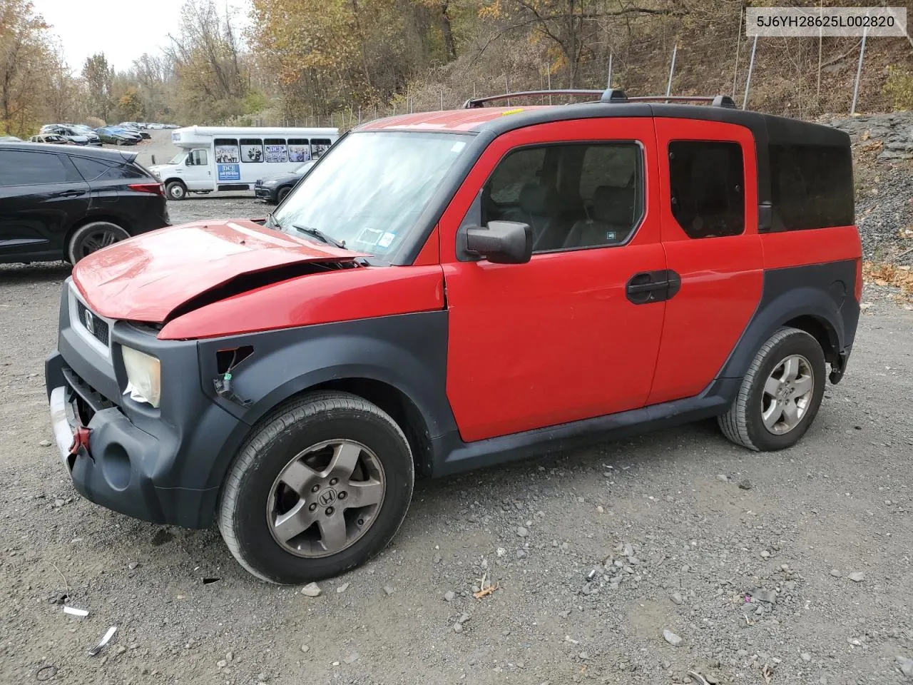 2005 Honda Element Ex VIN: 5J6YH28625L002820 Lot: 77538414