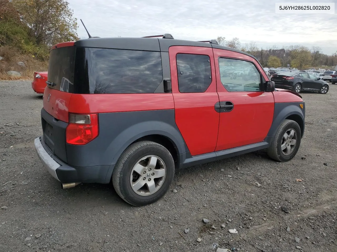 2005 Honda Element Ex VIN: 5J6YH28625L002820 Lot: 77538414