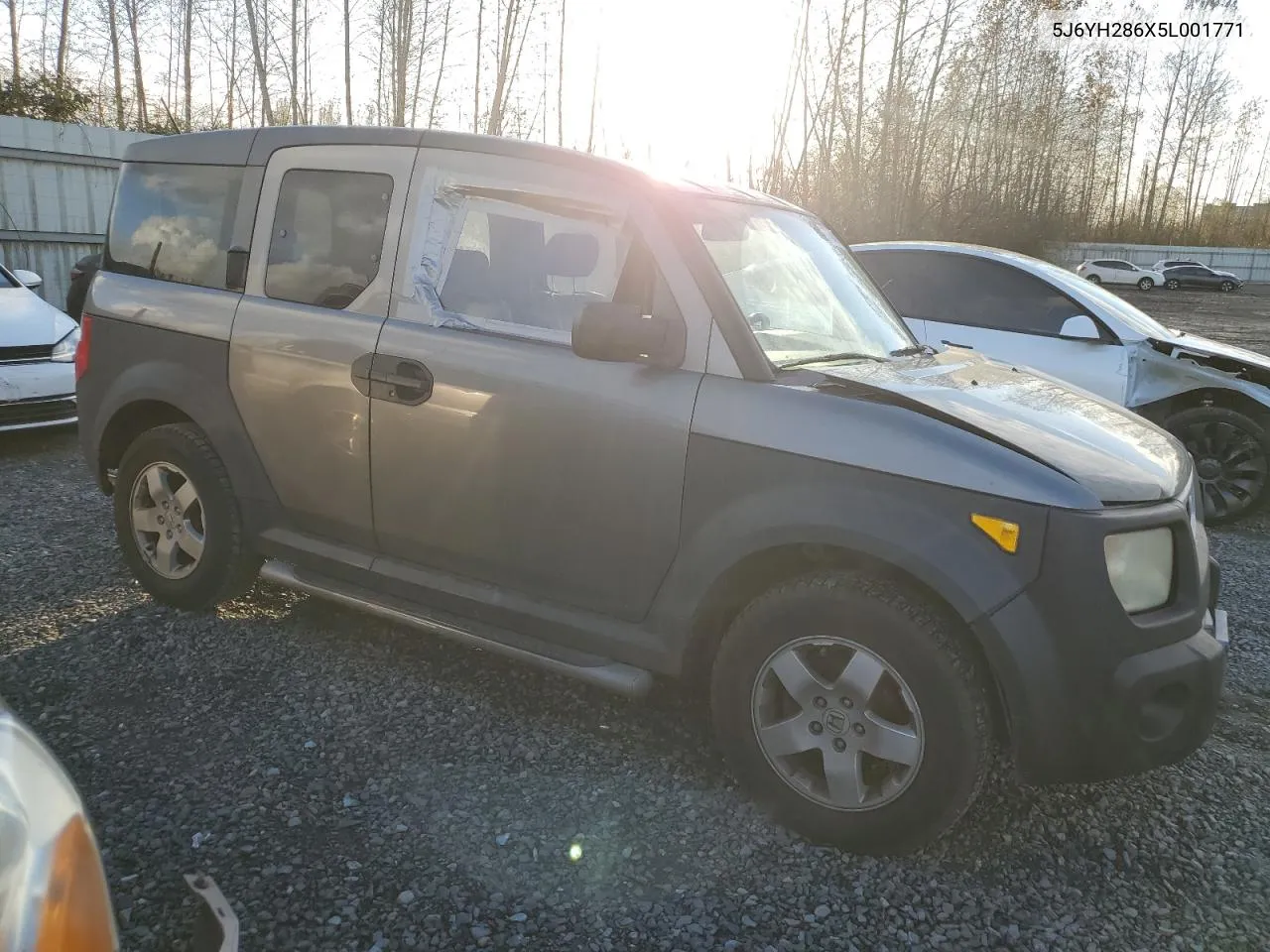 2005 Honda Element Ex VIN: 5J6YH286X5L001771 Lot: 77664944