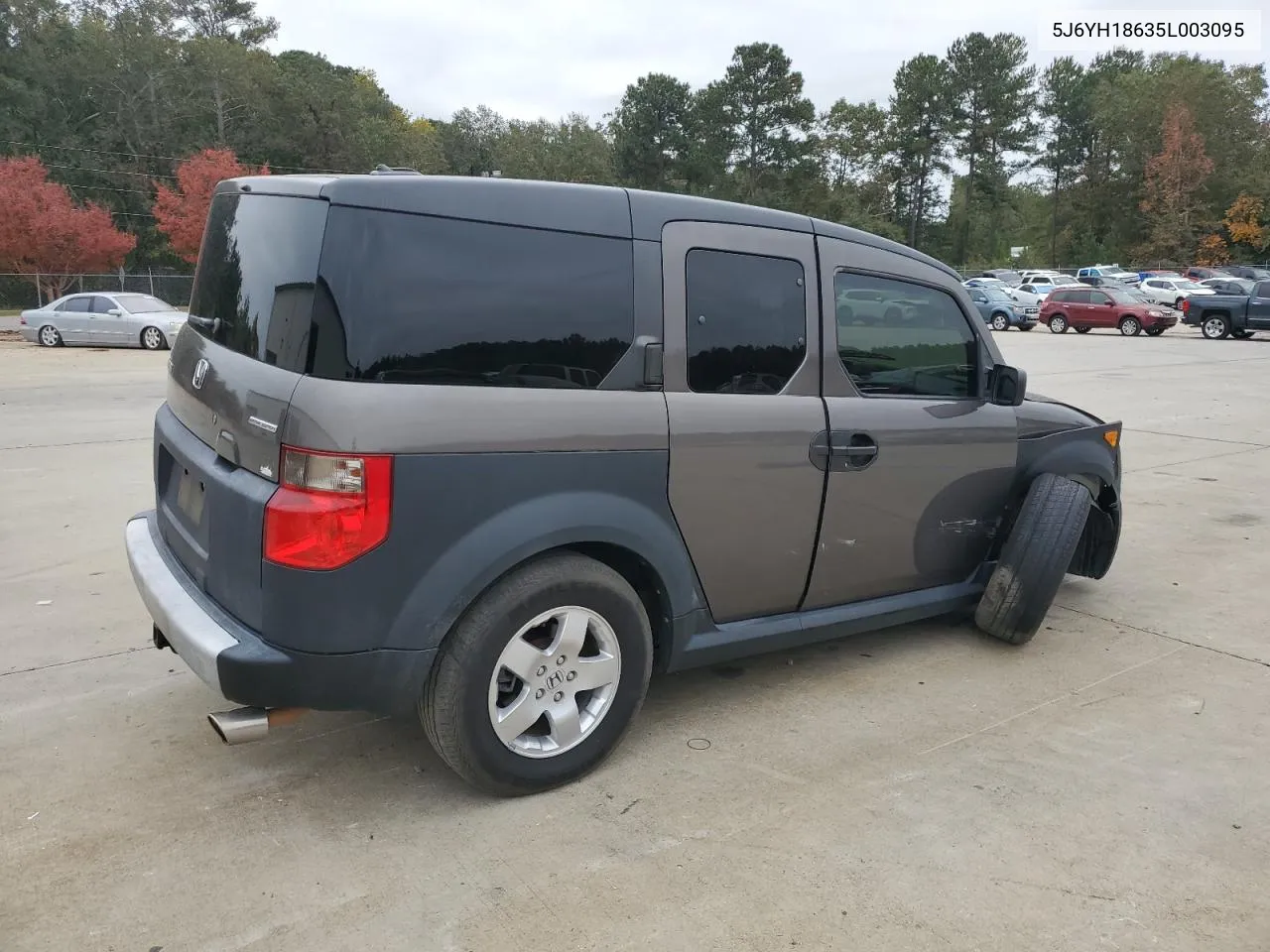 2005 Honda Element Ex VIN: 5J6YH18635L003095 Lot: 77930374