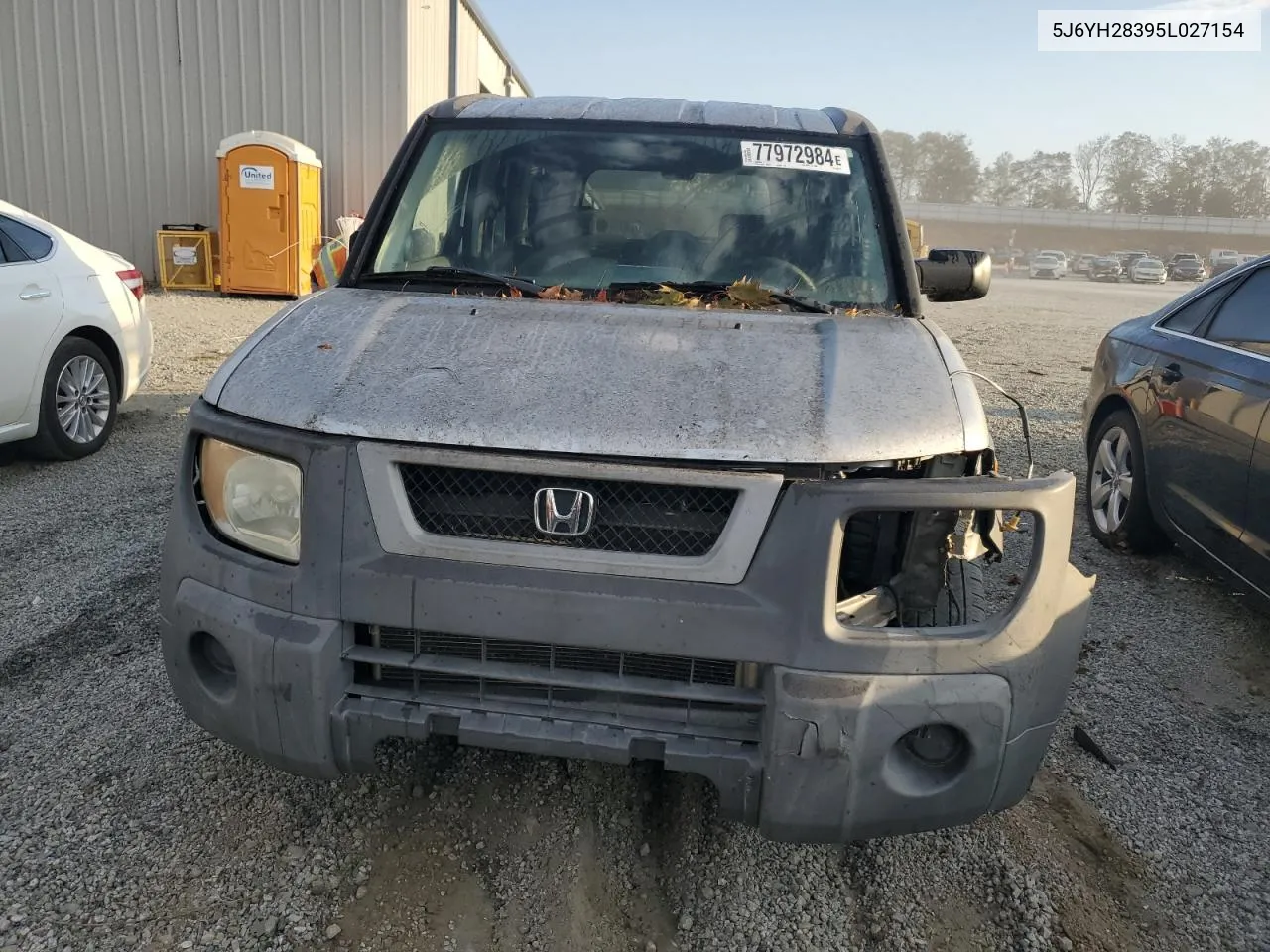 5J6YH28395L027154 2005 Honda Element Lx