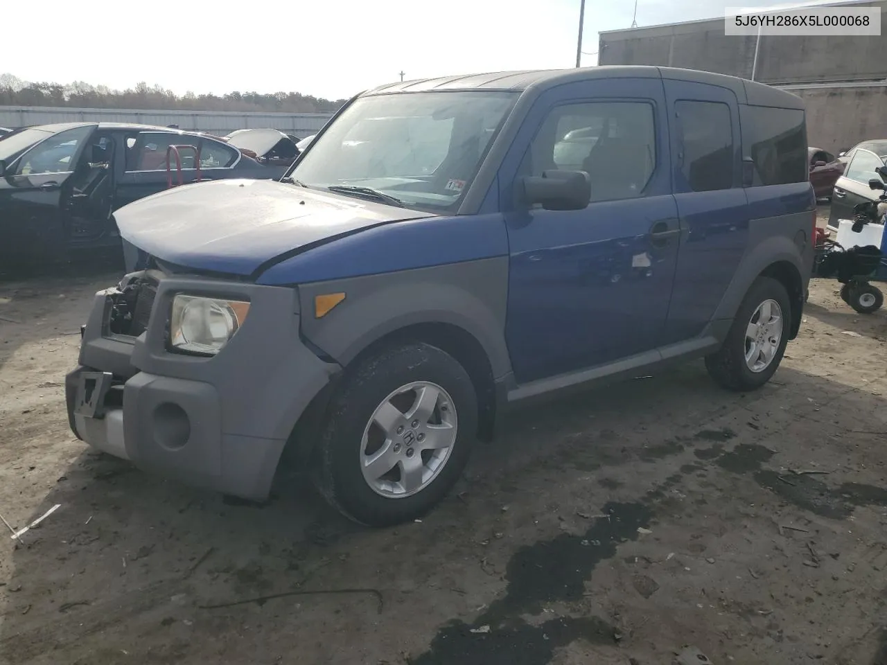 2005 Honda Element Ex VIN: 5J6YH286X5L000068 Lot: 78084864