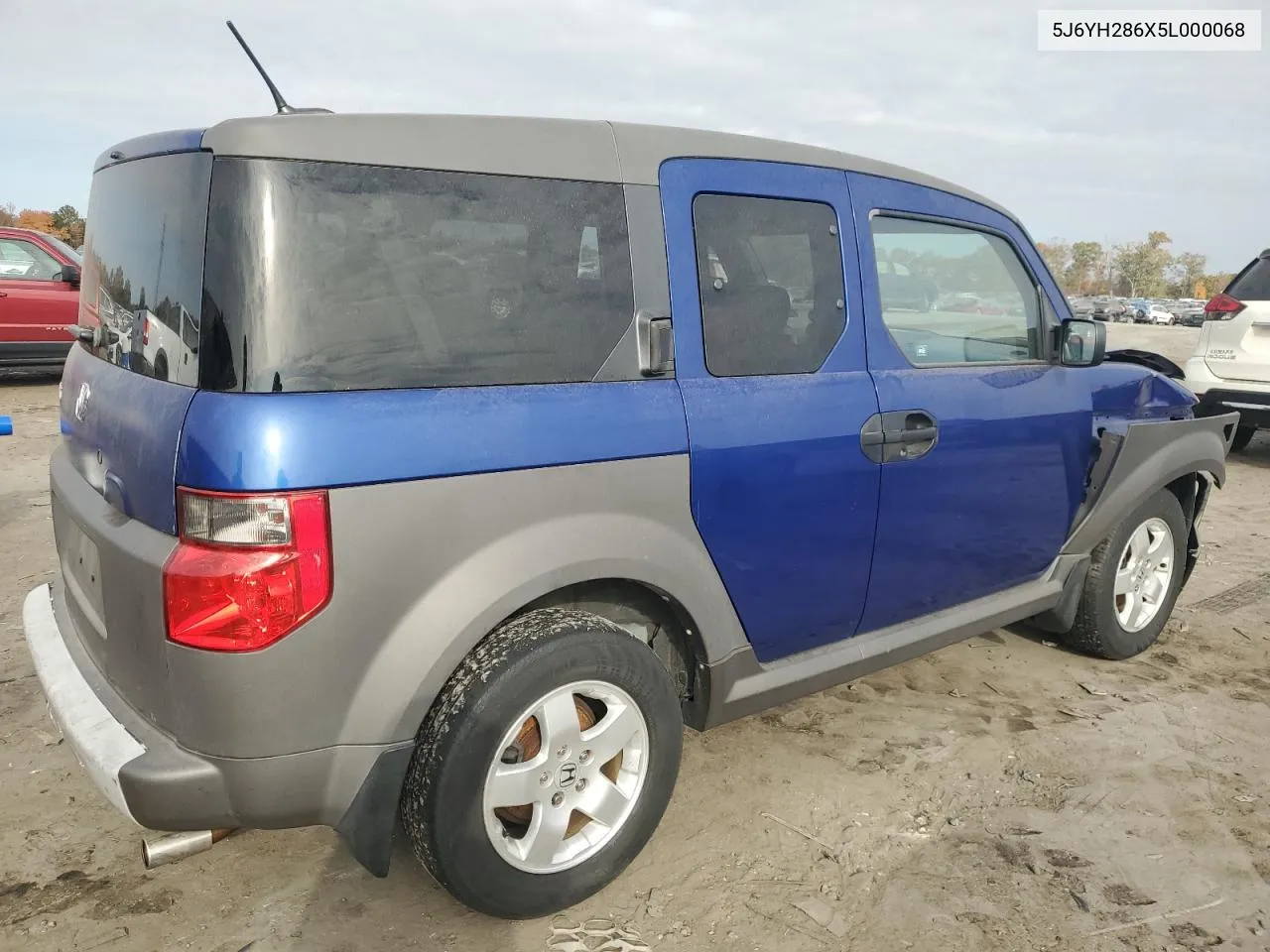 2005 Honda Element Ex VIN: 5J6YH286X5L000068 Lot: 78084864