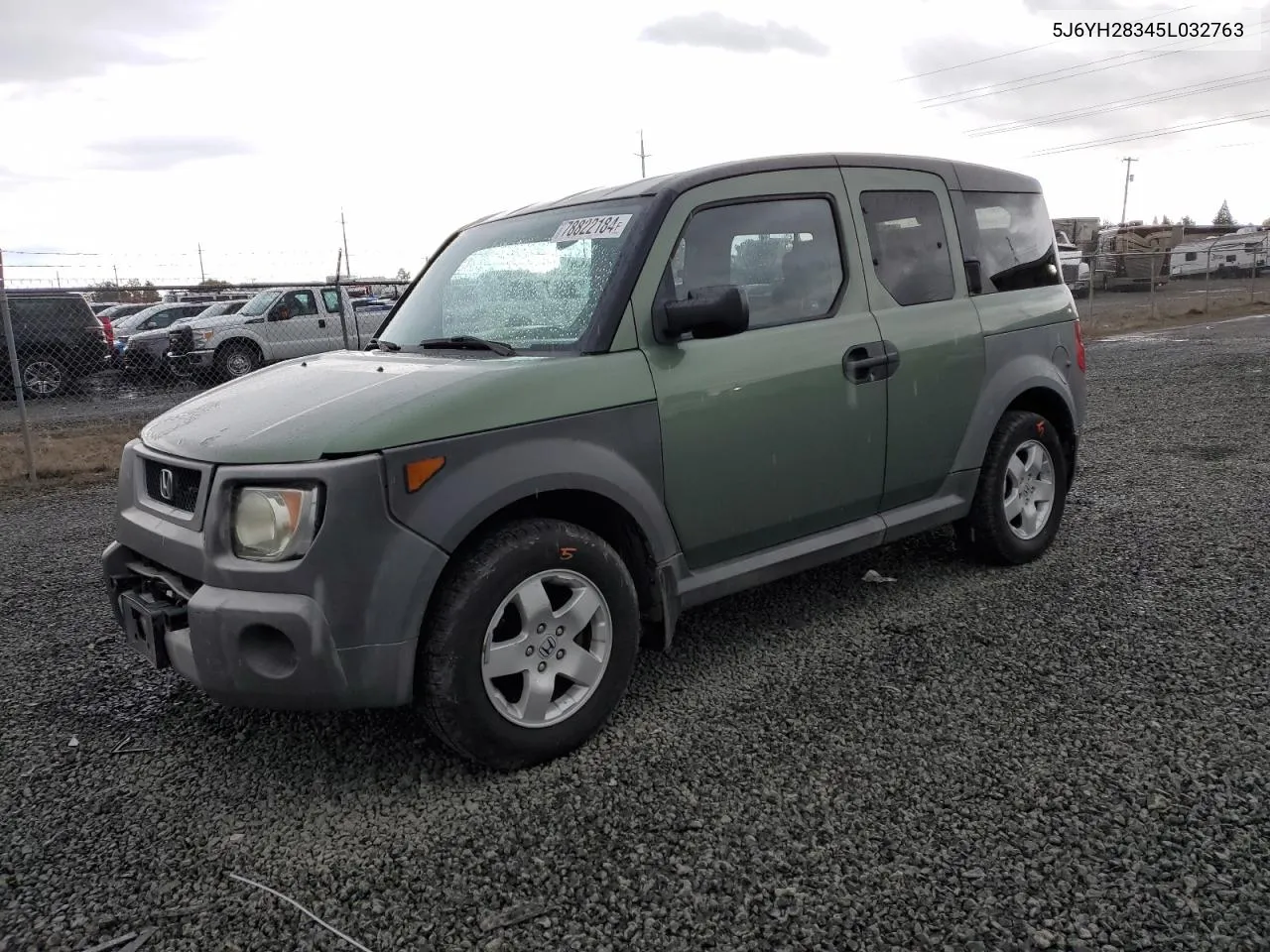 2005 Honda Element Lx VIN: 5J6YH28345L032763 Lot: 78822184