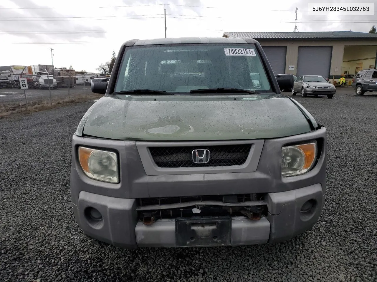 2005 Honda Element Lx VIN: 5J6YH28345L032763 Lot: 78822184