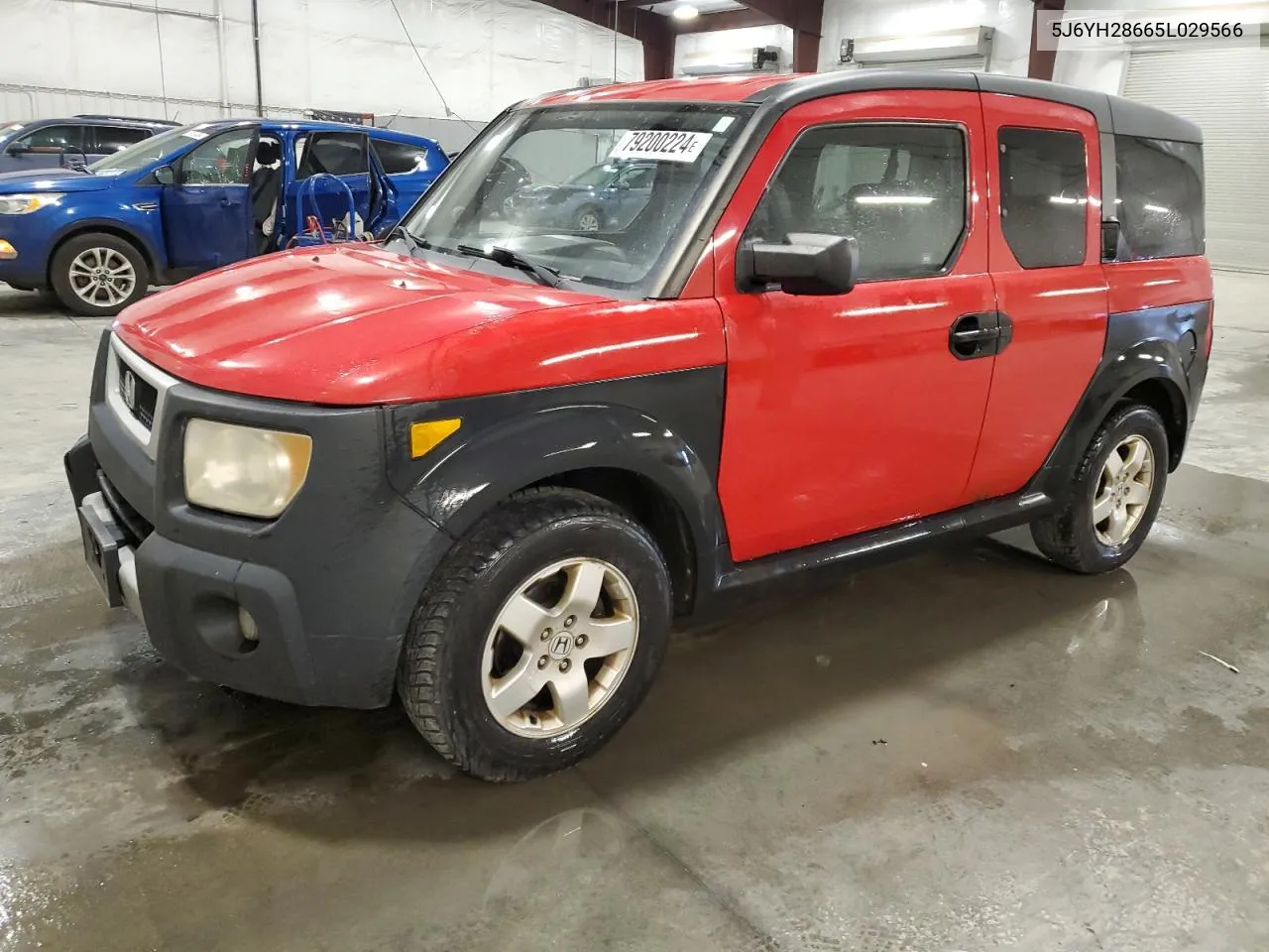 2005 Honda Element Ex VIN: 5J6YH28665L029566 Lot: 79200224