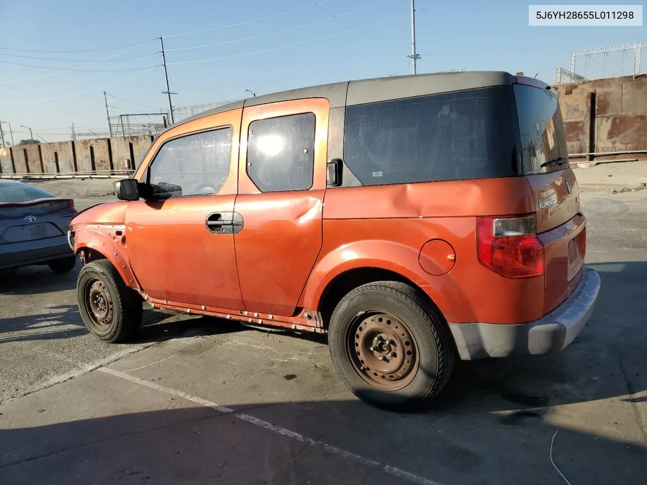 2005 Honda Element Ex VIN: 5J6YH28655L011298 Lot: 80325844