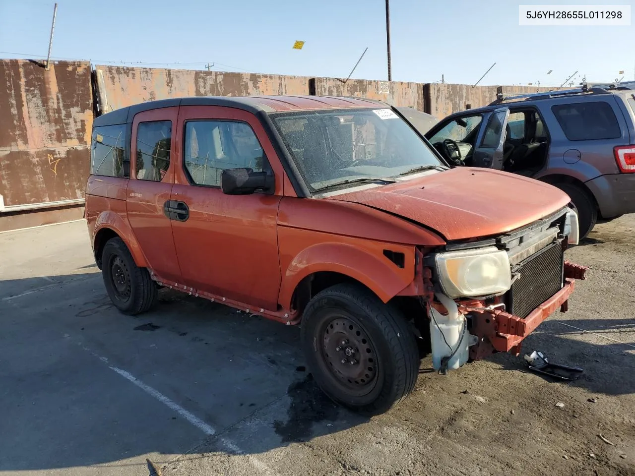 2005 Honda Element Ex VIN: 5J6YH28655L011298 Lot: 80325844