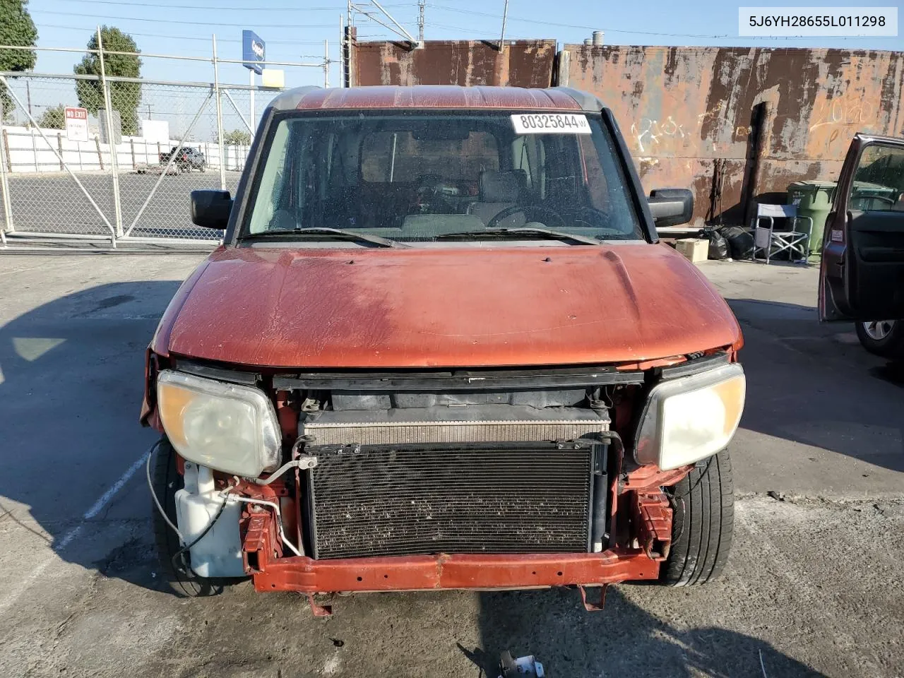 2005 Honda Element Ex VIN: 5J6YH28655L011298 Lot: 80325844