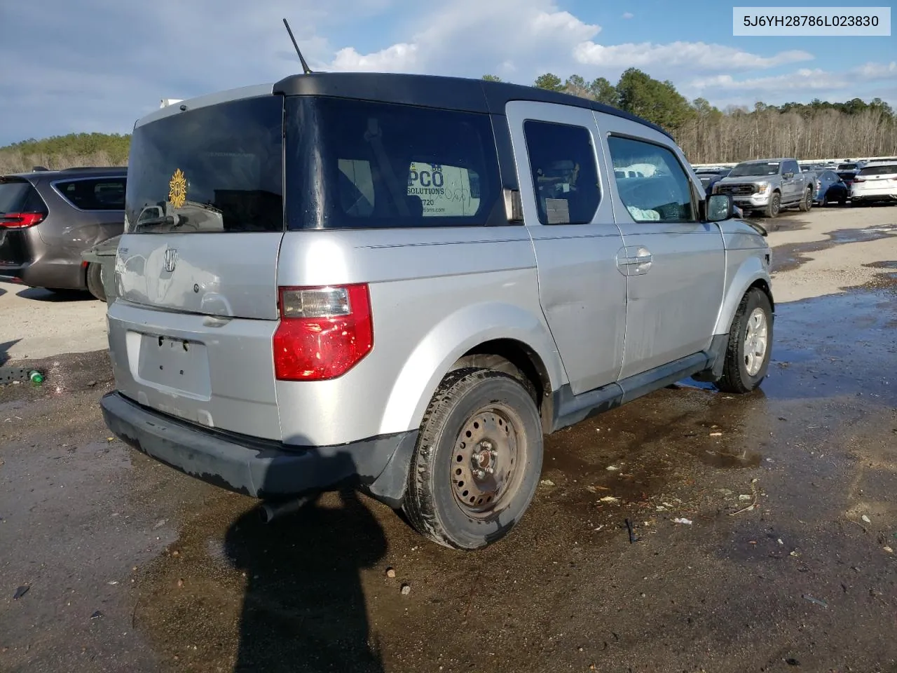 2006 Honda Element Ex VIN: 5J6YH28786L023830 Lot: 43219564