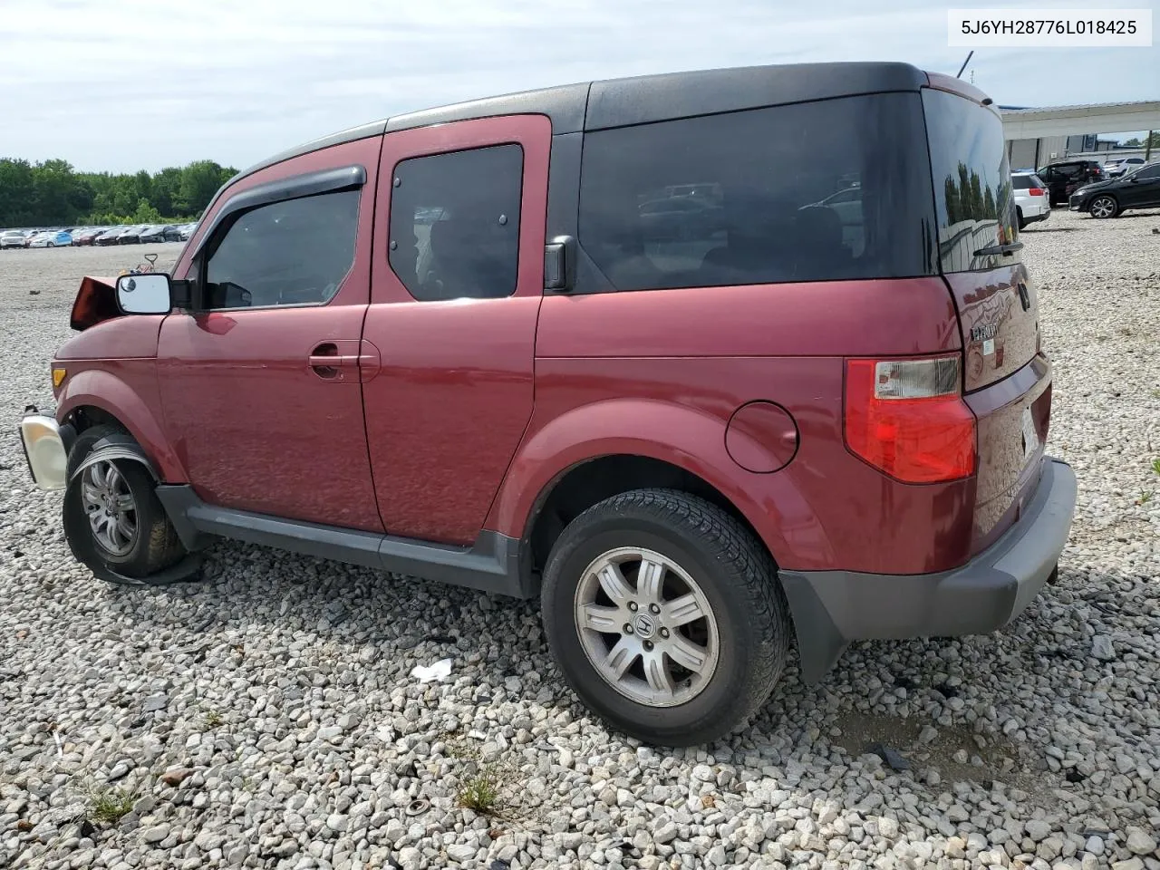 2006 Honda Element Ex VIN: 5J6YH28776L018425 Lot: 56844494