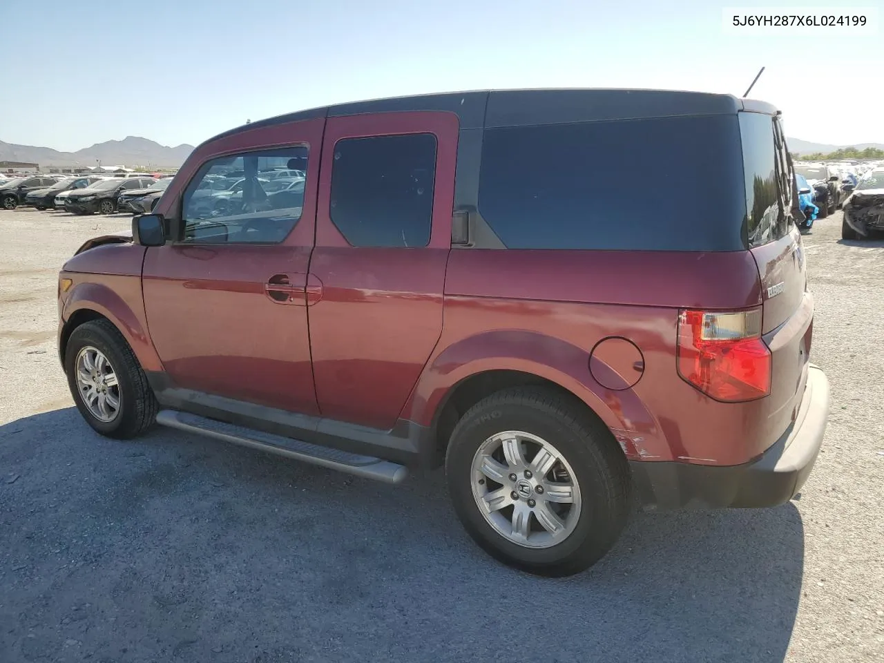 2006 Honda Element Ex VIN: 5J6YH287X6L024199 Lot: 58738254