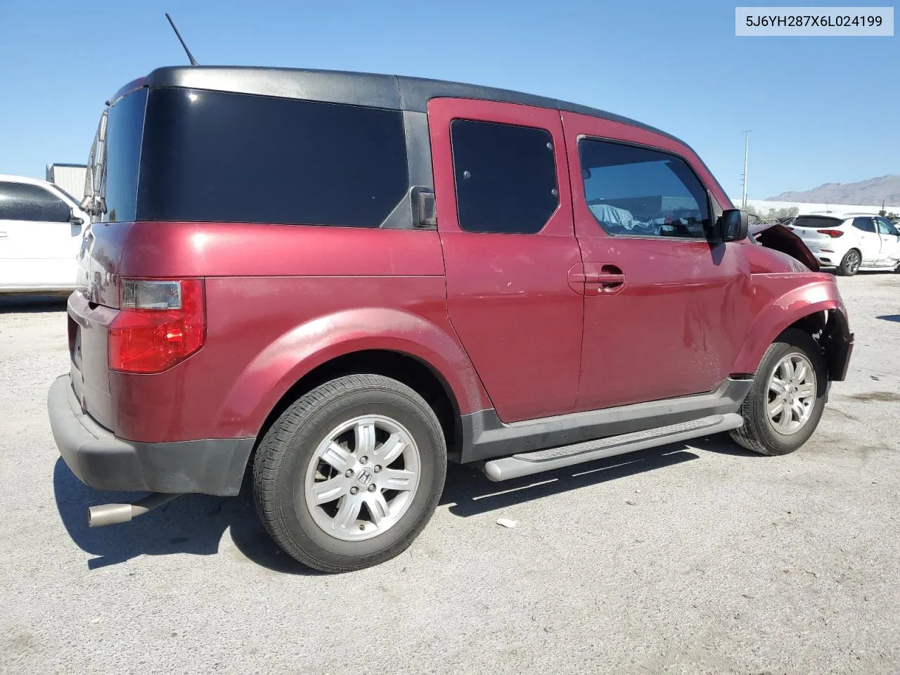 2006 Honda Element Ex VIN: 5J6YH287X6L024199 Lot: 58738254