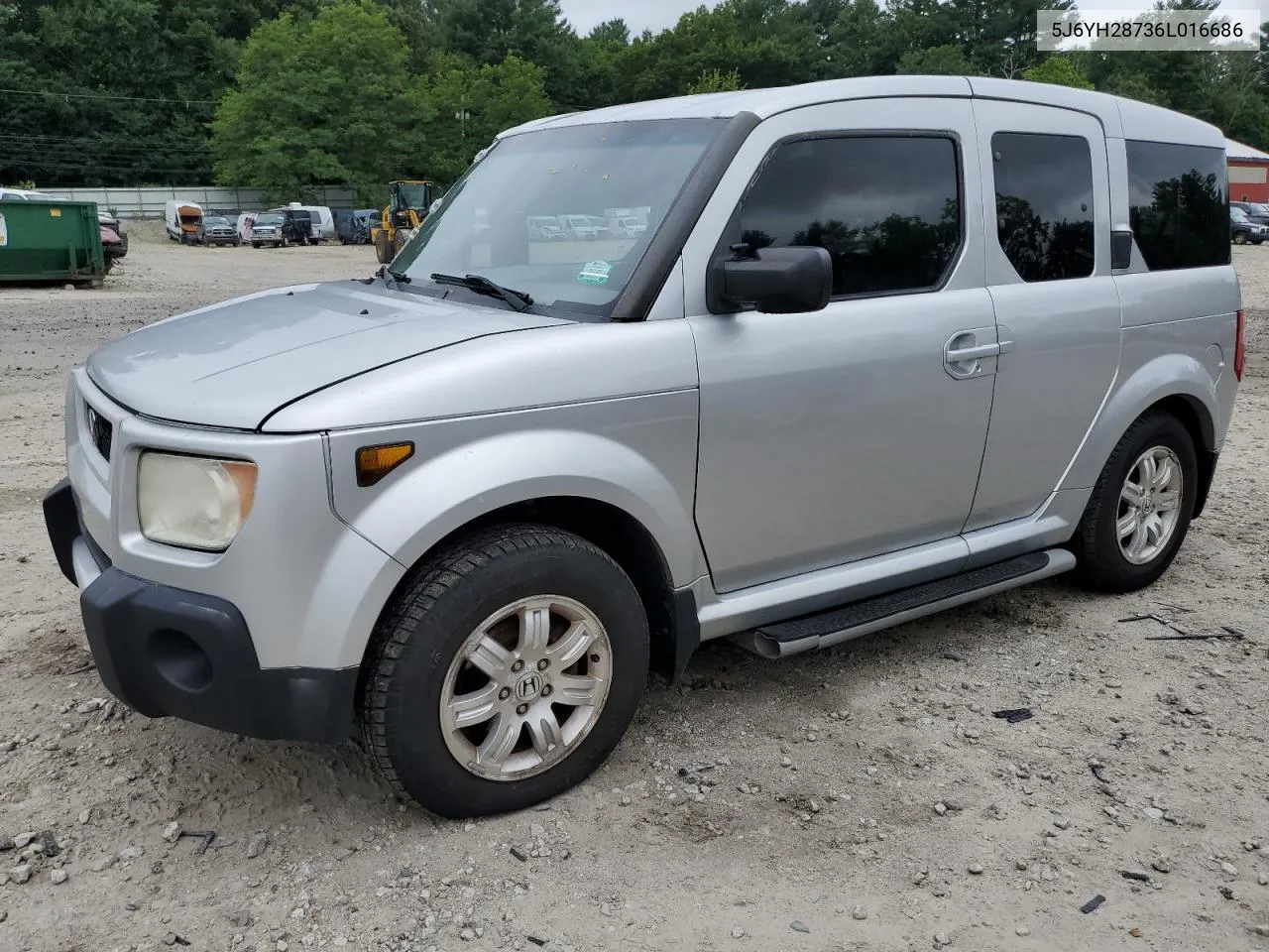 2006 Honda Element Ex VIN: 5J6YH28736L016686 Lot: 63966374