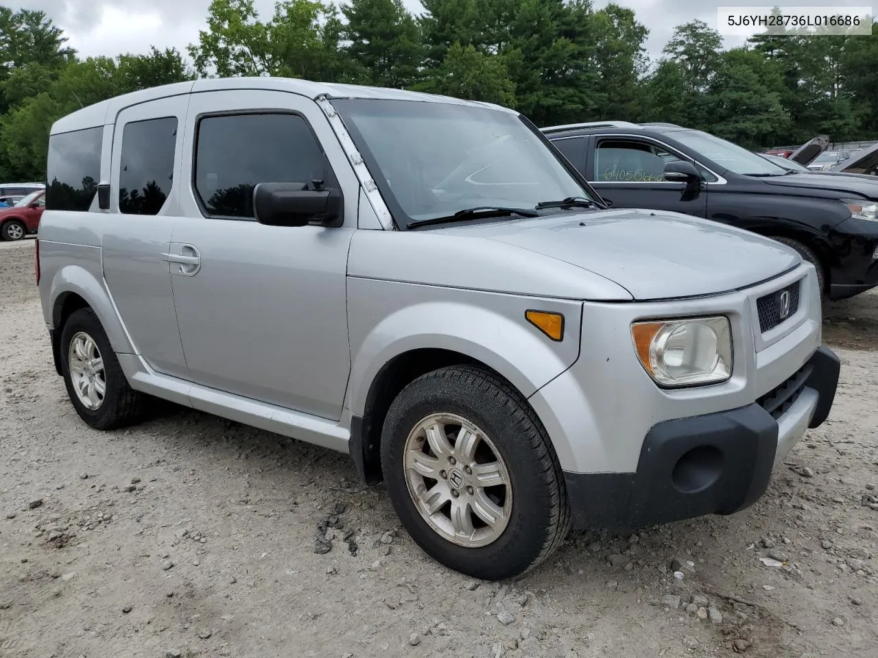 2006 Honda Element Ex VIN: 5J6YH28736L016686 Lot: 63966374