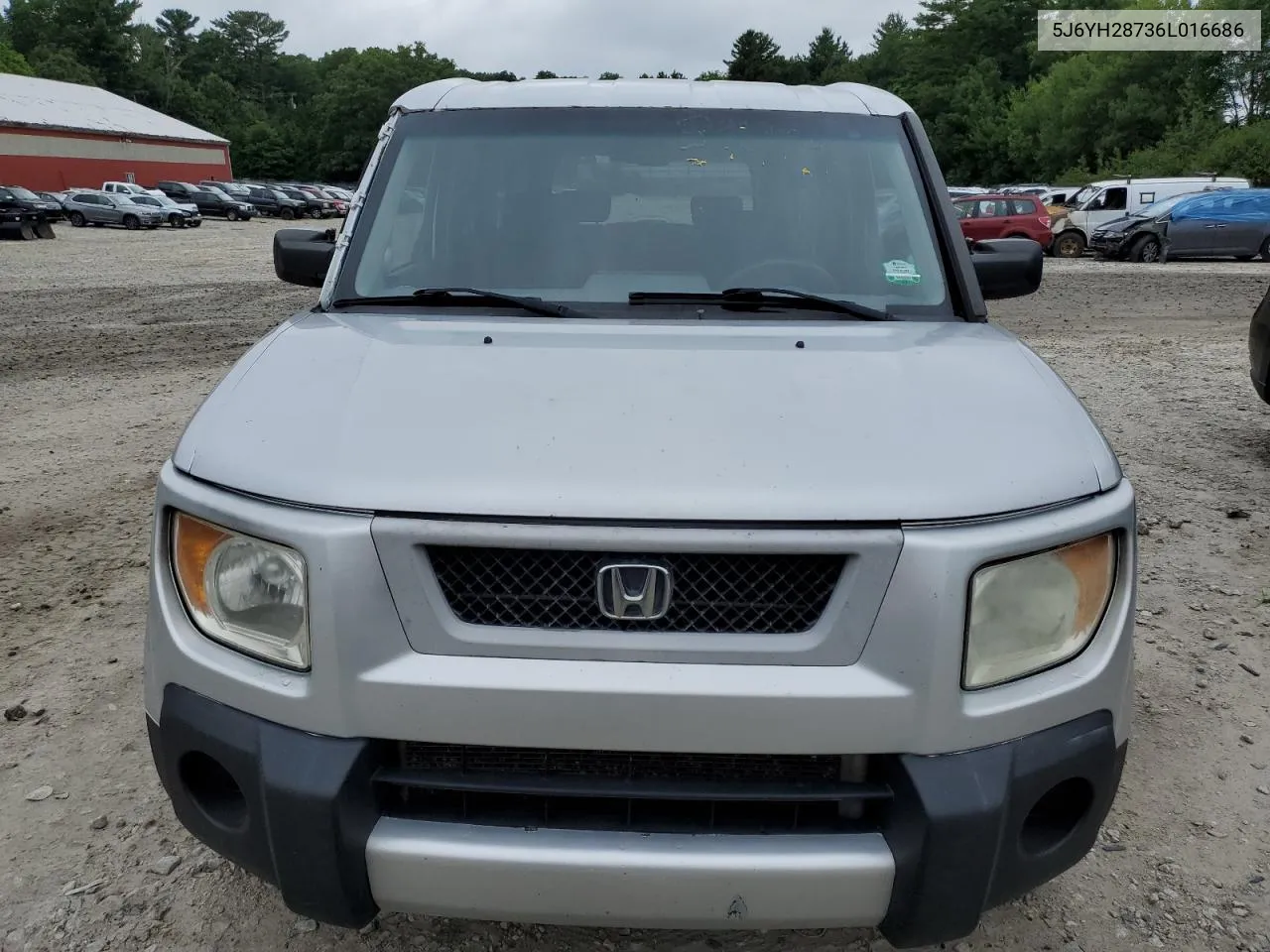 2006 Honda Element Ex VIN: 5J6YH28736L016686 Lot: 63966374