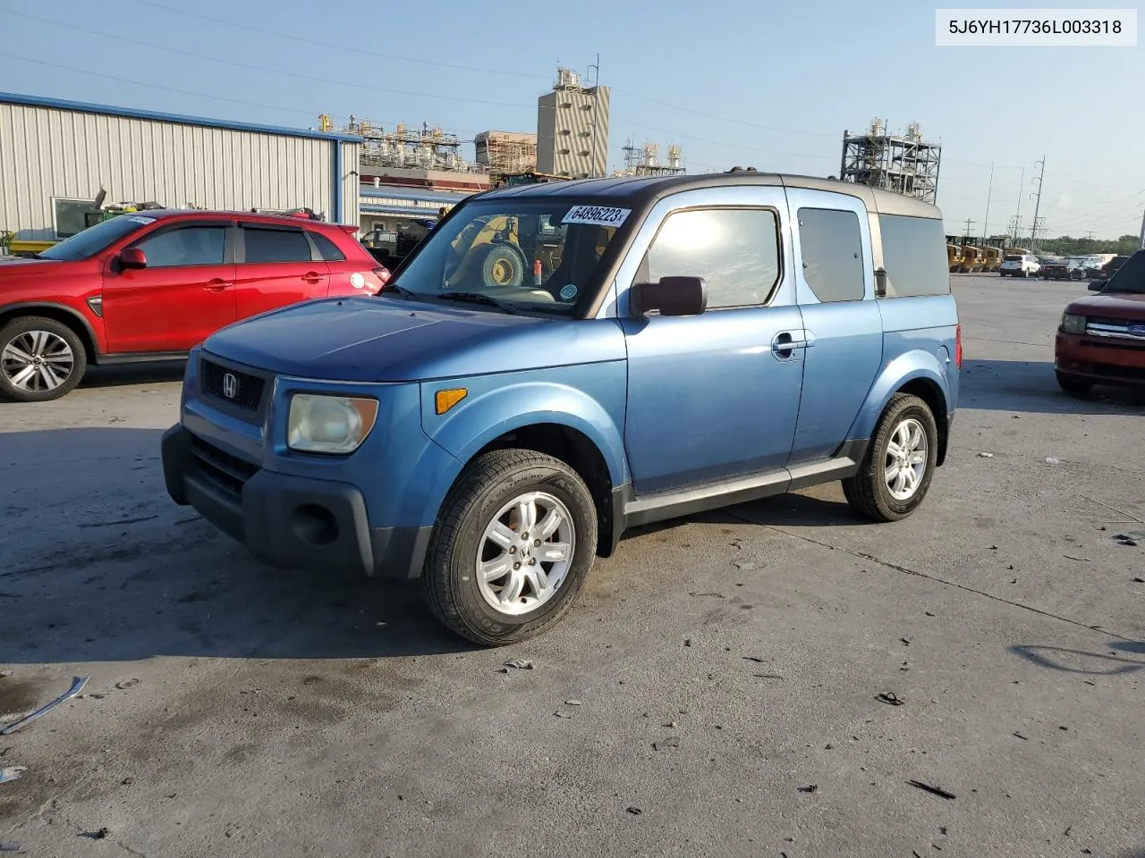 2006 Honda Element Ex VIN: 5J6YH17736L003318 Lot: 64896223