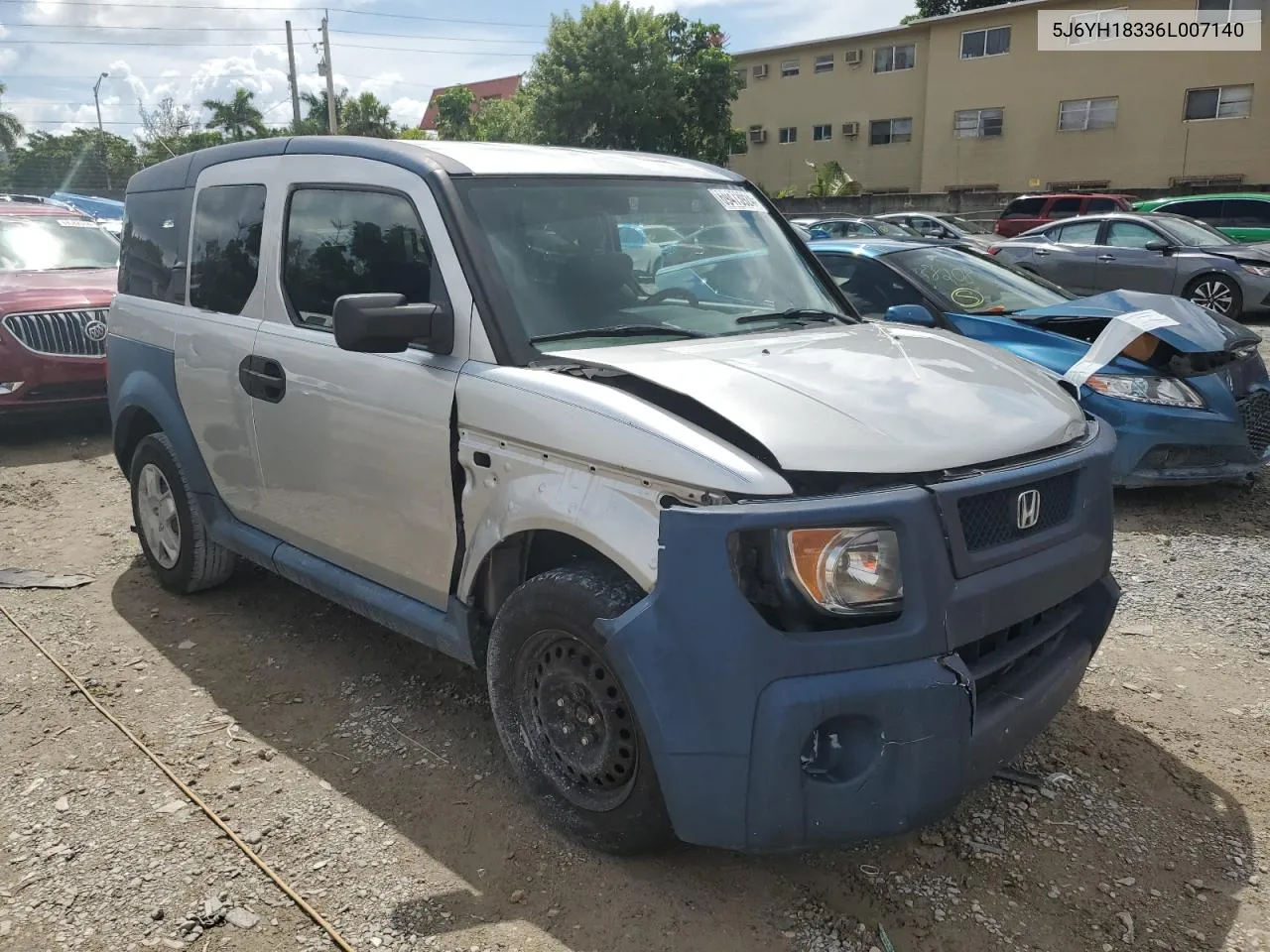 2006 Honda Element Lx VIN: 5J6YH18336L007140 Lot: 69473924