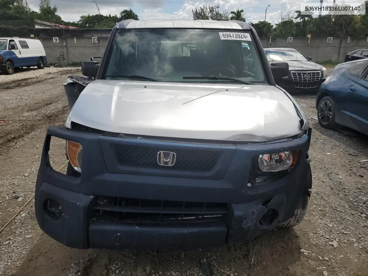 2006 Honda Element Lx VIN: 5J6YH18336L007140 Lot: 69473924