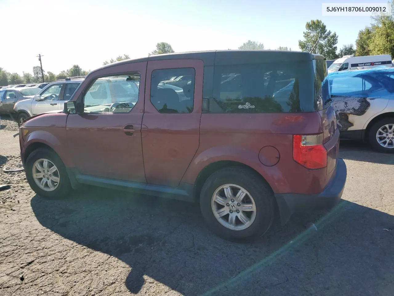 2006 Honda Element Ex VIN: 5J6YH18706L009012 Lot: 69640524