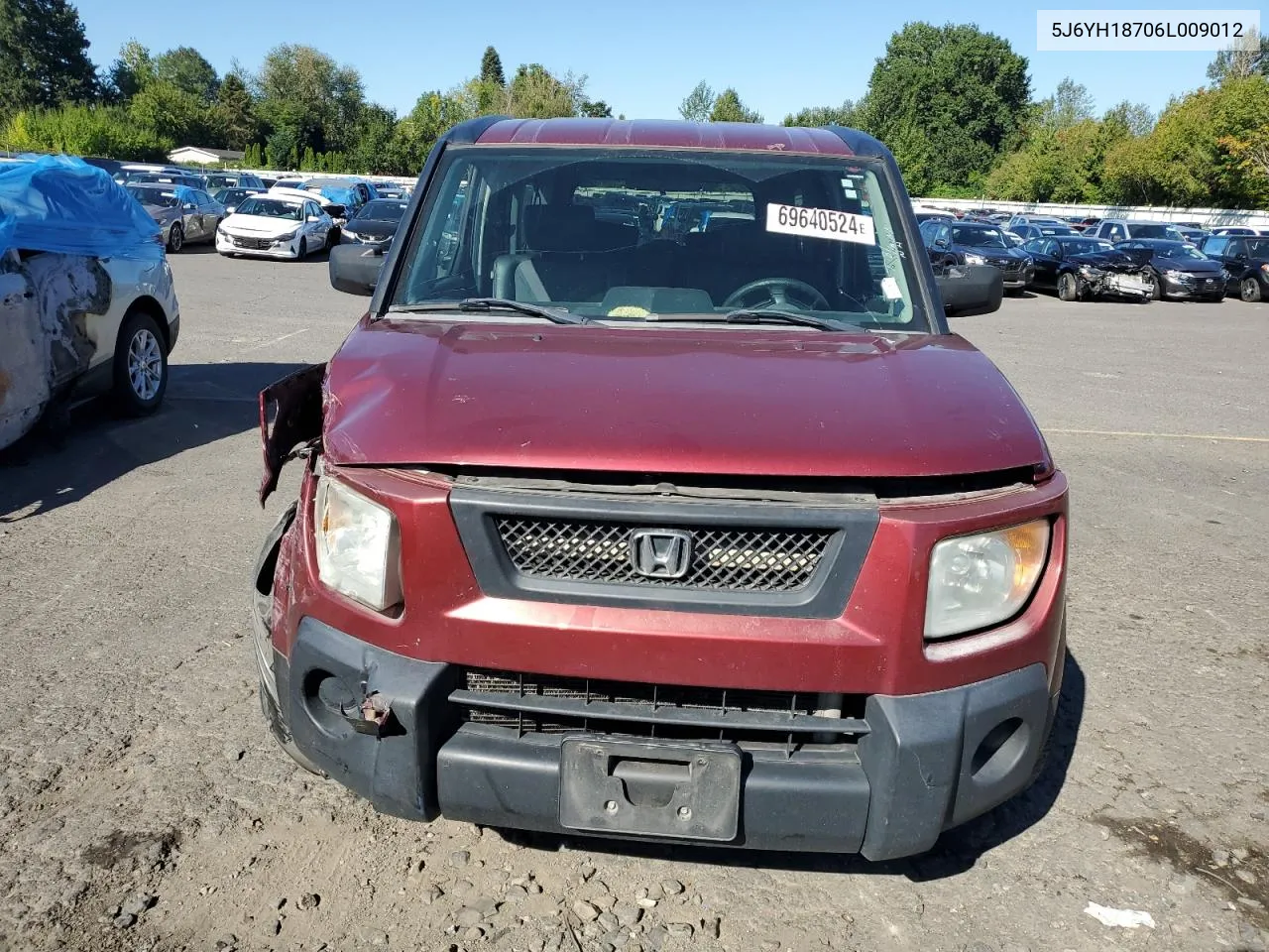 2006 Honda Element Ex VIN: 5J6YH18706L009012 Lot: 69640524