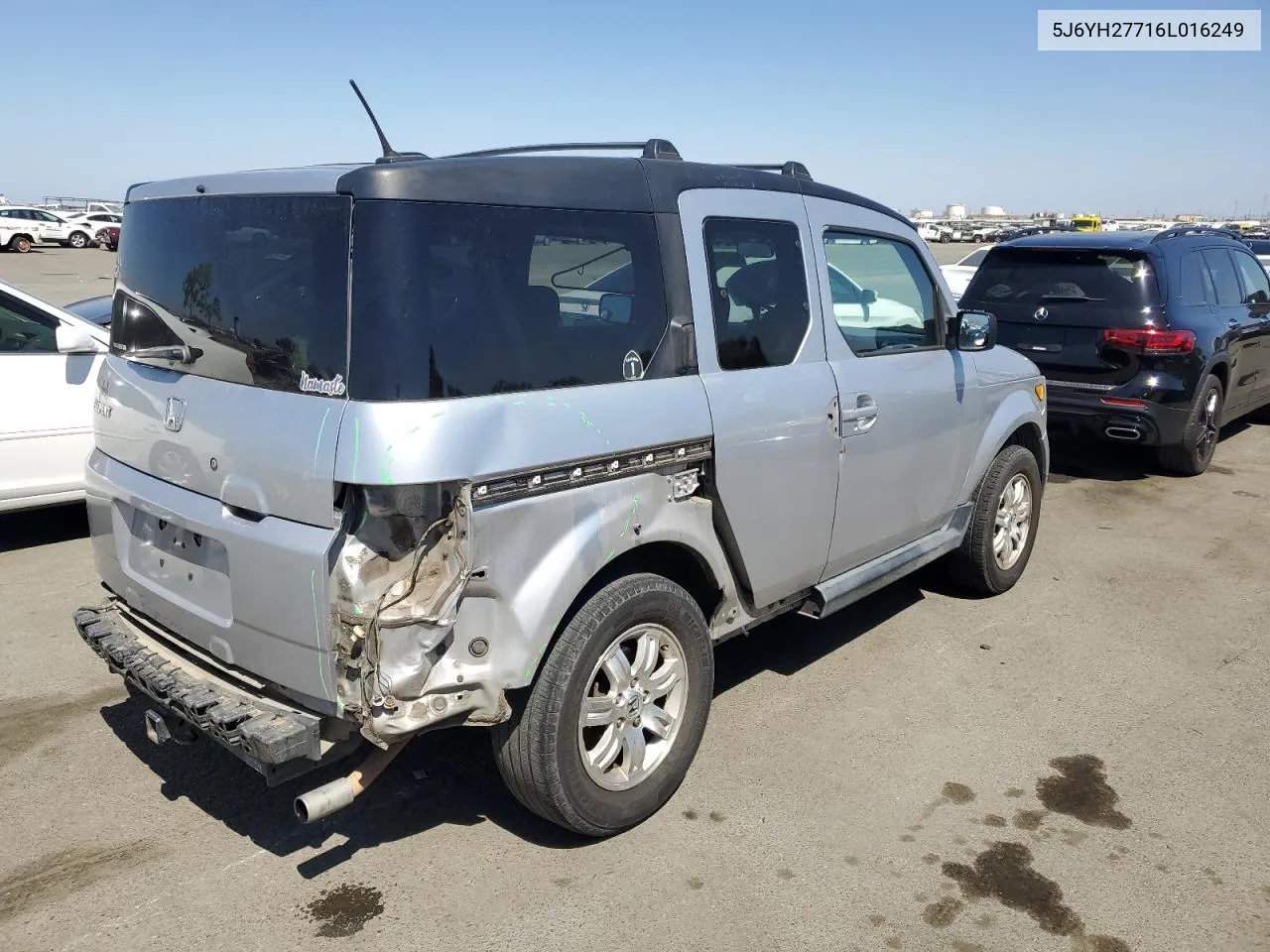 5J6YH27716L016249 2006 Honda Element Ex