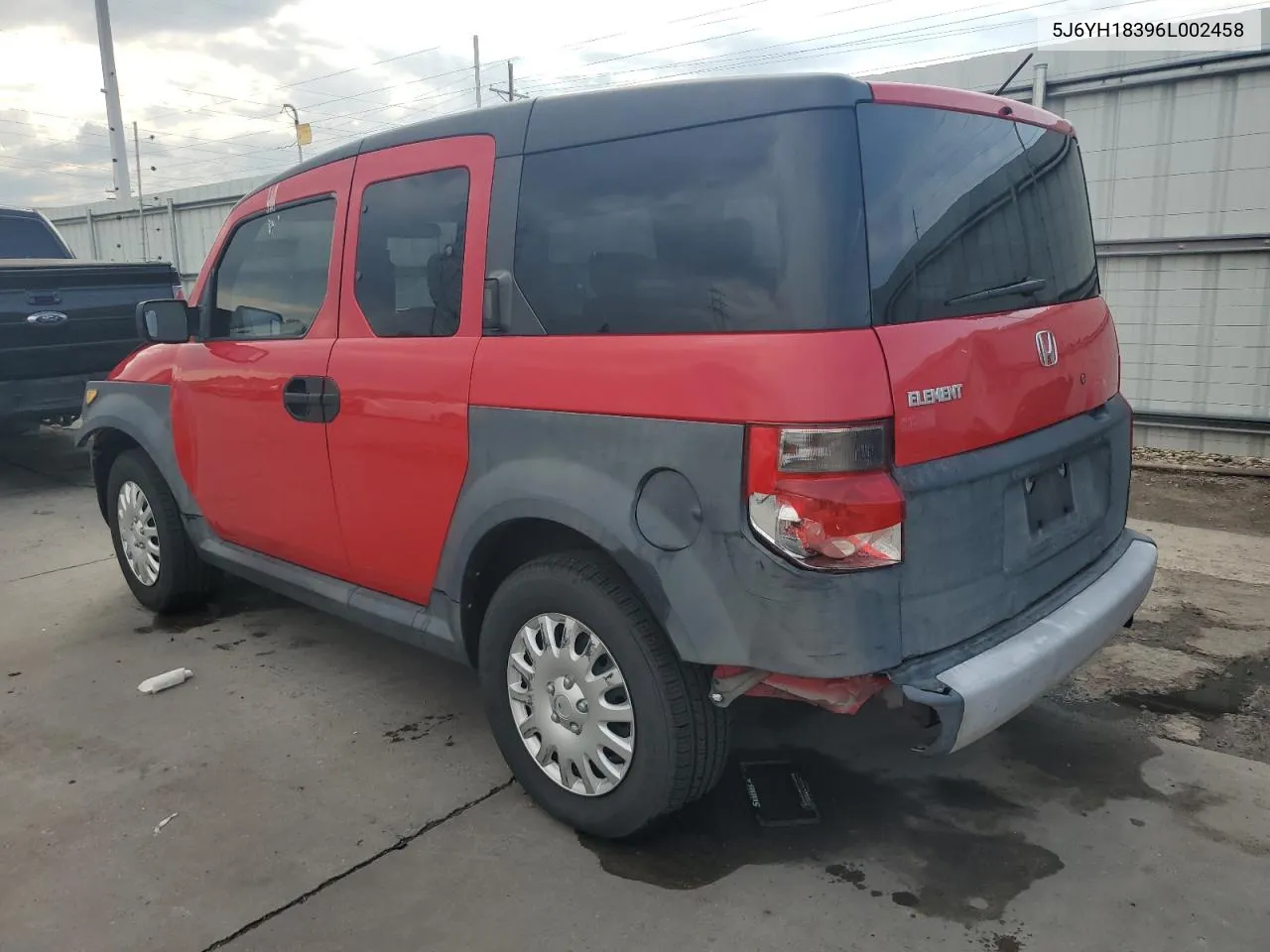 2006 Honda Element Lx VIN: 5J6YH18396L002458 Lot: 69970704