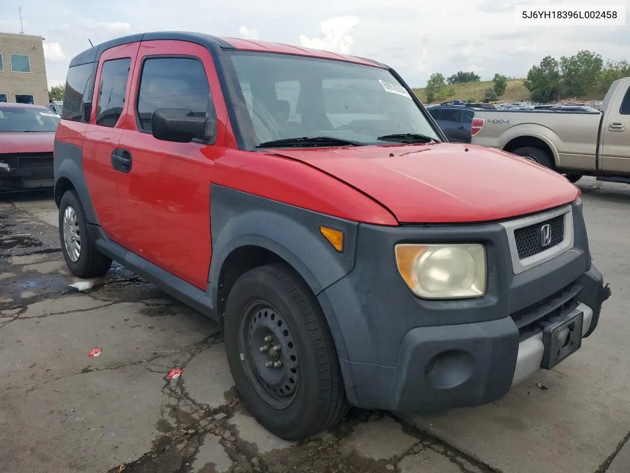 2006 Honda Element Lx VIN: 5J6YH18396L002458 Lot: 69970704