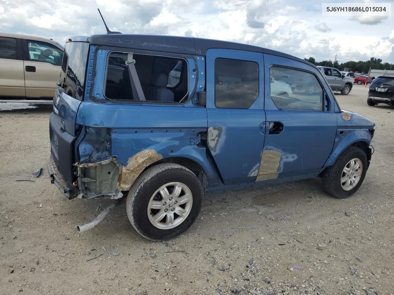 2006 Honda Element Ex VIN: 5J6YH18686L015034 Lot: 70401634