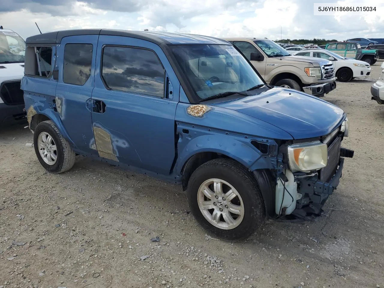 5J6YH18686L015034 2006 Honda Element Ex