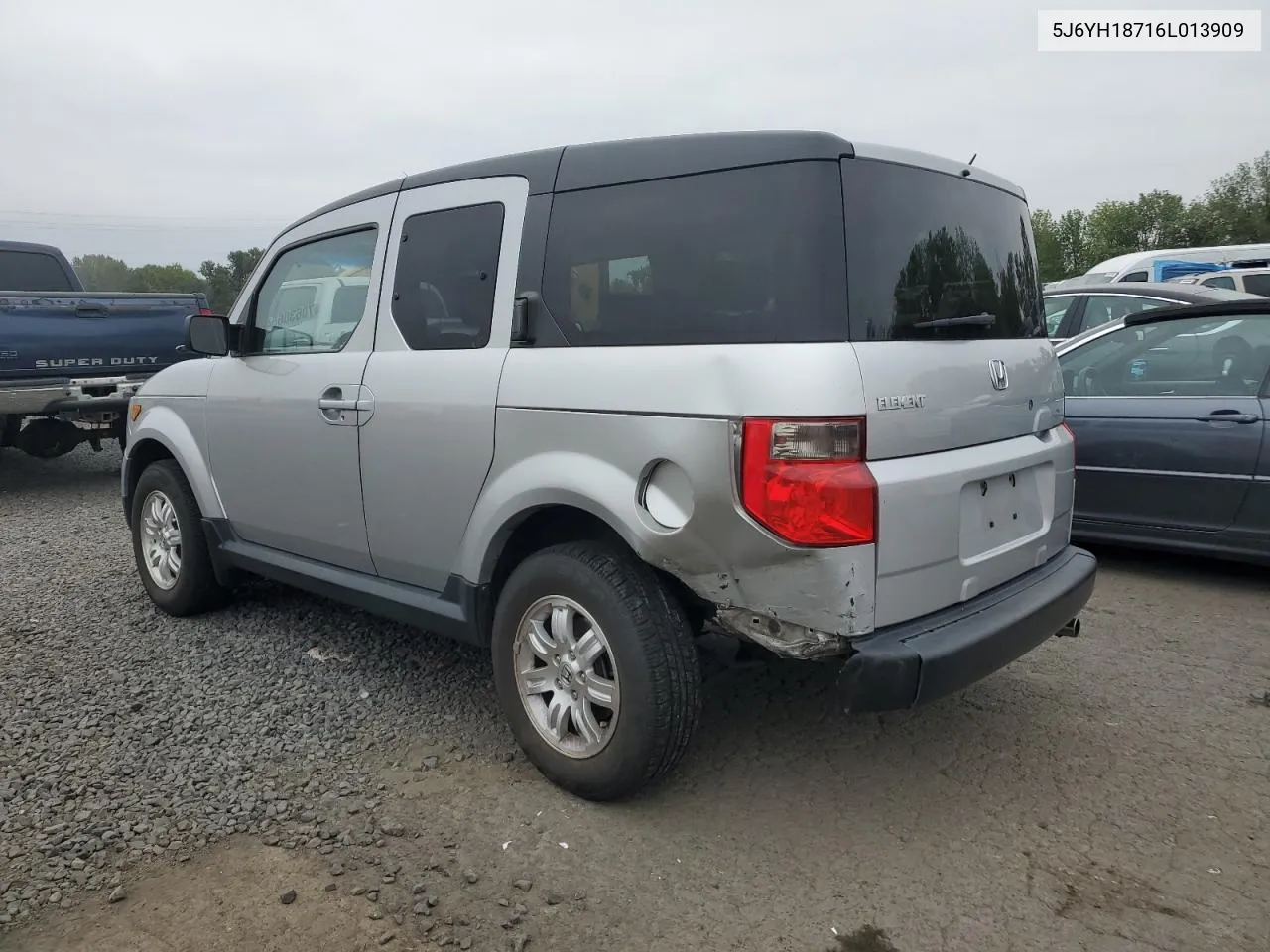 2006 Honda Element Ex VIN: 5J6YH18716L013909 Lot: 70630654