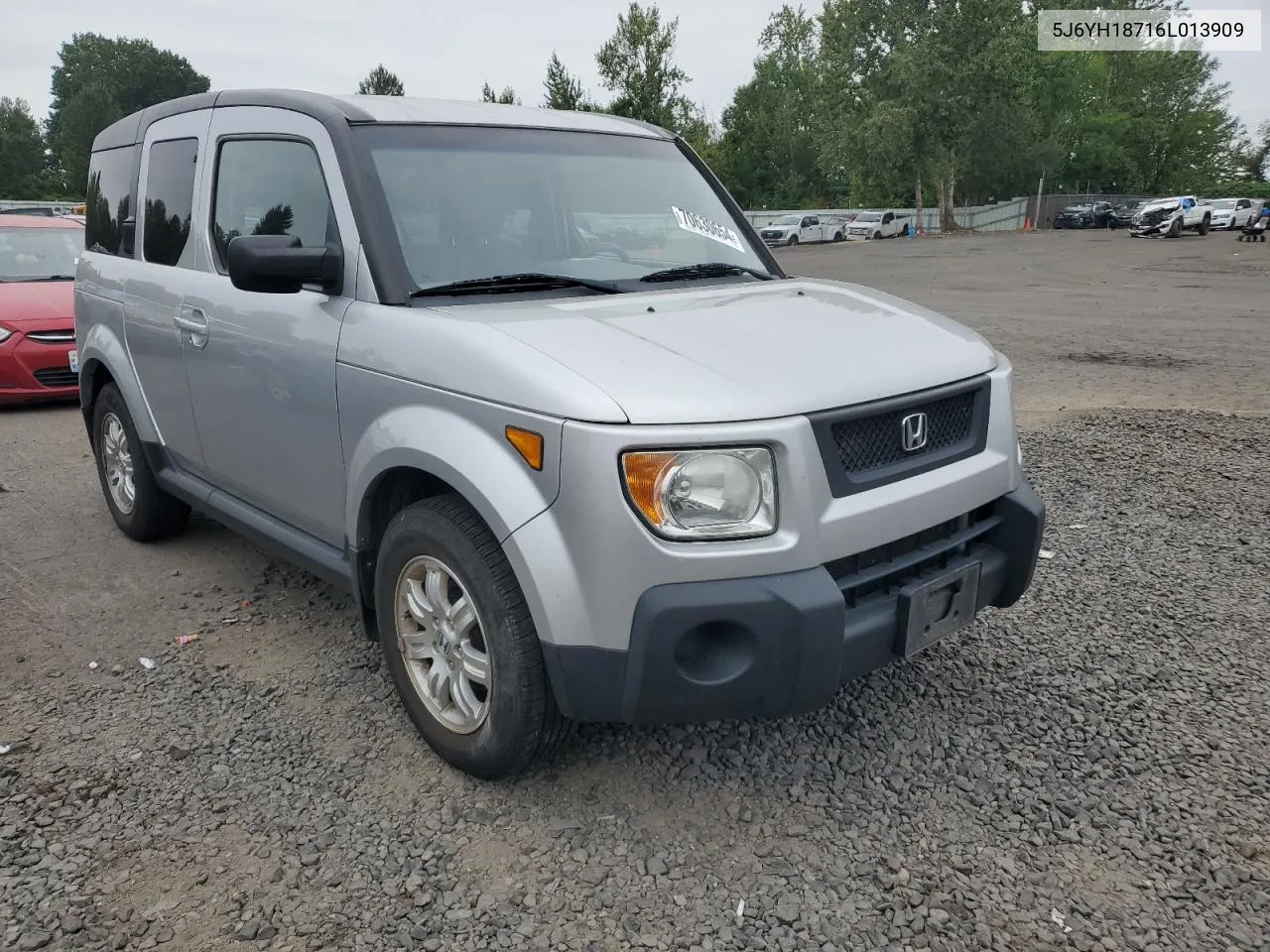 2006 Honda Element Ex VIN: 5J6YH18716L013909 Lot: 70630654