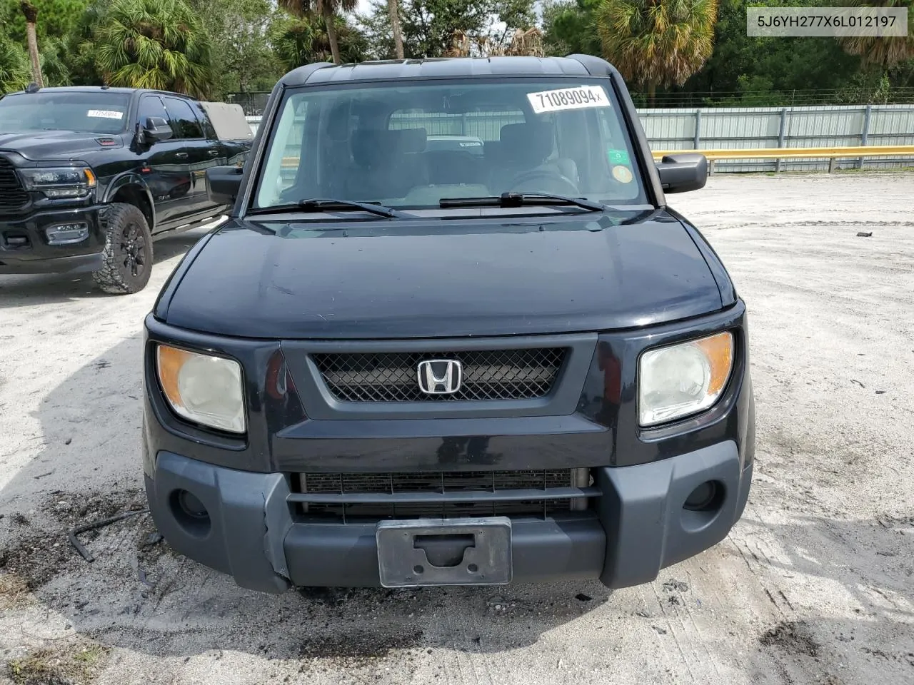 2006 Honda Element Ex VIN: 5J6YH277X6L012197 Lot: 71089094