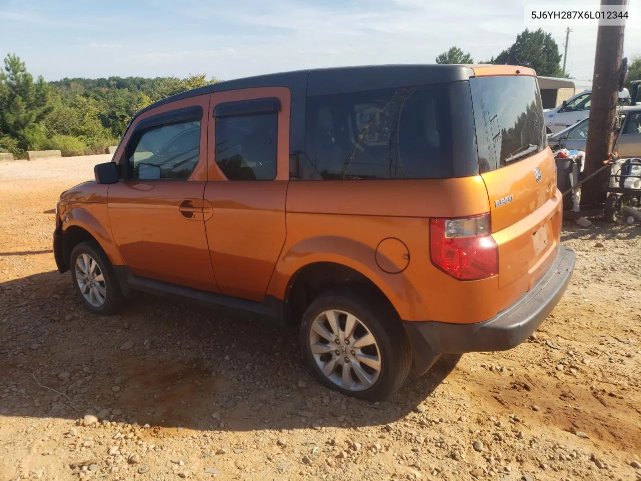 2006 Honda Element Ex VIN: 5J6YH287X6L012344 Lot: 71274974