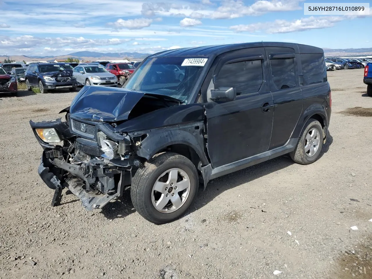 2006 Honda Element Ex VIN: 5J6YH28716L010899 Lot: 71439984