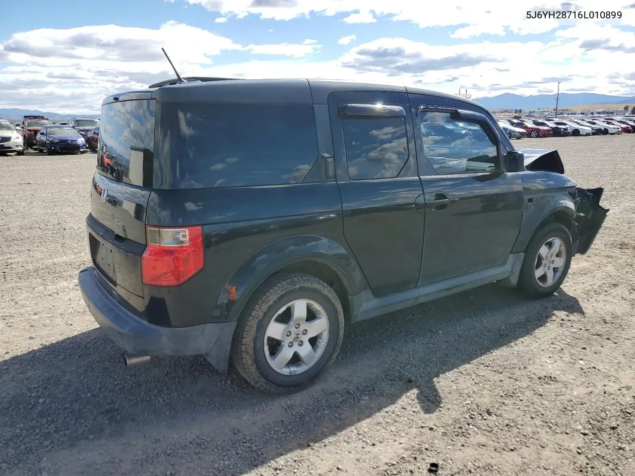 2006 Honda Element Ex VIN: 5J6YH28716L010899 Lot: 71439984