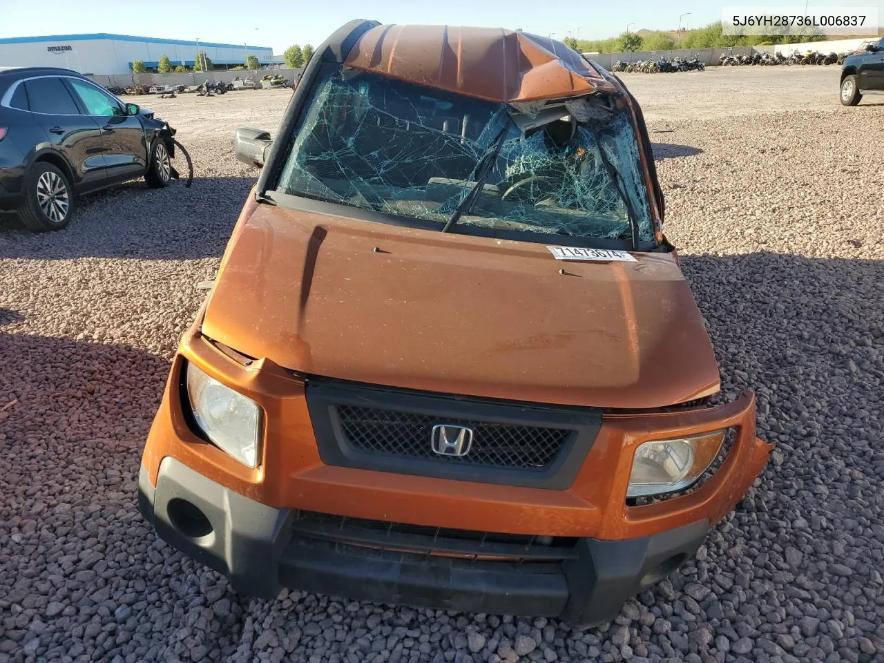 2006 Honda Element Ex VIN: 5J6YH28736L006837 Lot: 71473674