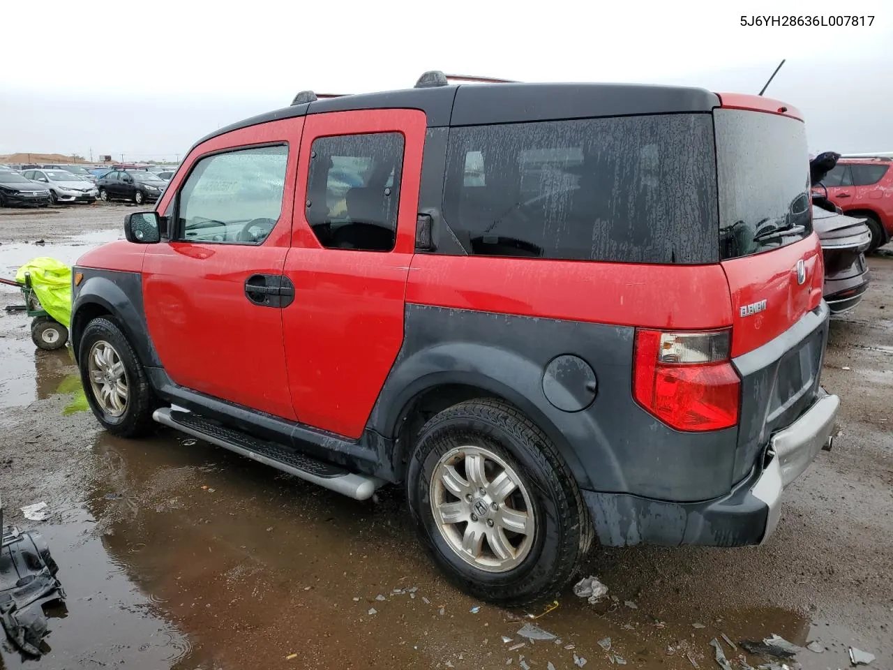 2006 Honda Element Ex VIN: 5J6YH28636L007817 Lot: 71653654