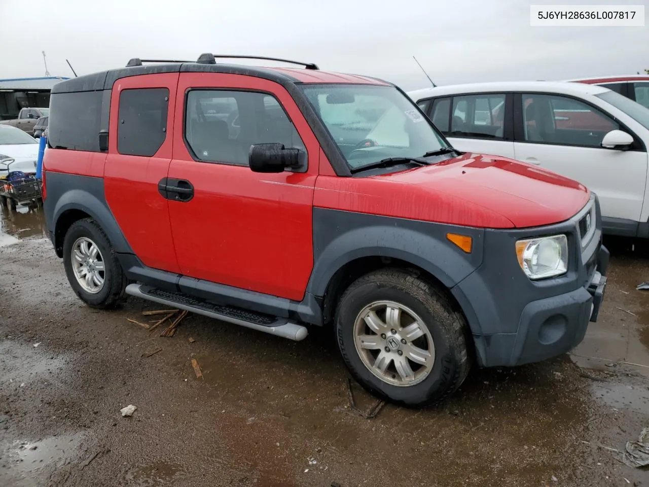 2006 Honda Element Ex VIN: 5J6YH28636L007817 Lot: 71653654